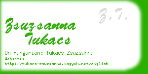 zsuzsanna tukacs business card